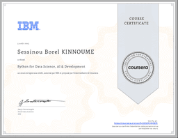Python for Data Science, AI & Development